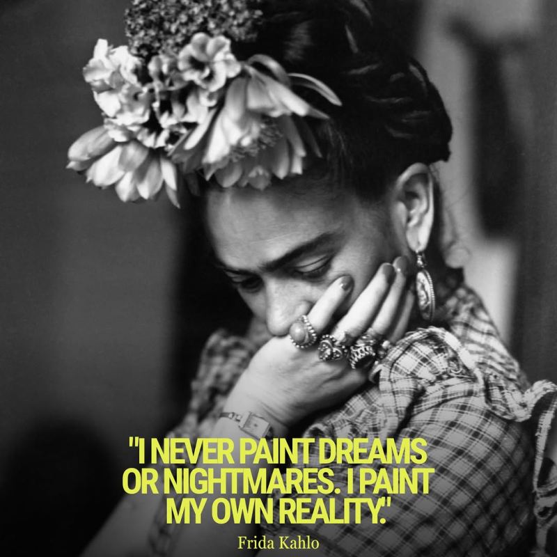 “I never paint dreams or nightmares. I paint my own reality.” - Frida Kahlo

Few artists transformed personal experience into art as powerfully as Frida Kahlo. Her paintings drew directly from her life, exploring identity, love, loss, resilience, and selfhood with extraordinary honesty.

As we look ahead to Frida: The Making of an Icon, opening at Tate Modern on 25 June, we’re excited to see which works and stories will be brought together, offering a fresh perspective on one of the most influential artists of the twentieth century.

More than seventy years after her passing, Kahlo’s deeply personal vision continues to resonate with audiences around the world.

#FridaKahlo #TateModern #WomenInArt #ArtHistory #ContemporaryArt